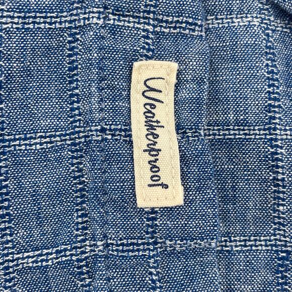 Weatherproof Vintage Men's Washable Linen Blend Button Down Shirt, Sz. XXL - Picture 8 of 9